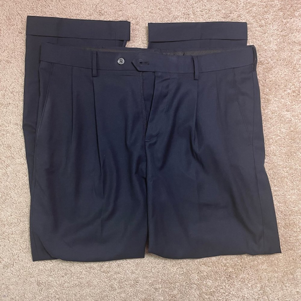Croft and Barrow Navy Blue Dress Pants